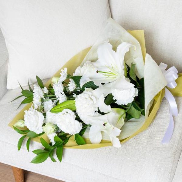 お供え花束 ホワイト